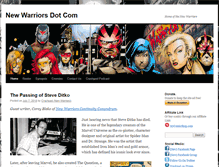 Tablet Screenshot of newwarriors.com